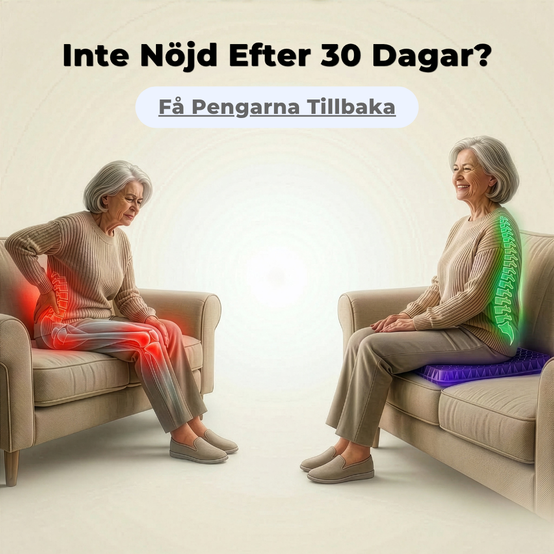 Ergonomisch Gel Zitkussen – Comfort voor Rug, Heupen & Stuitje