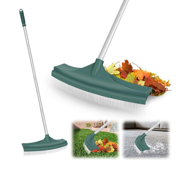 🌿 2-in-1 Afvoer- & Tapijtreiniger – Verstelbare Multifunctionele Hark