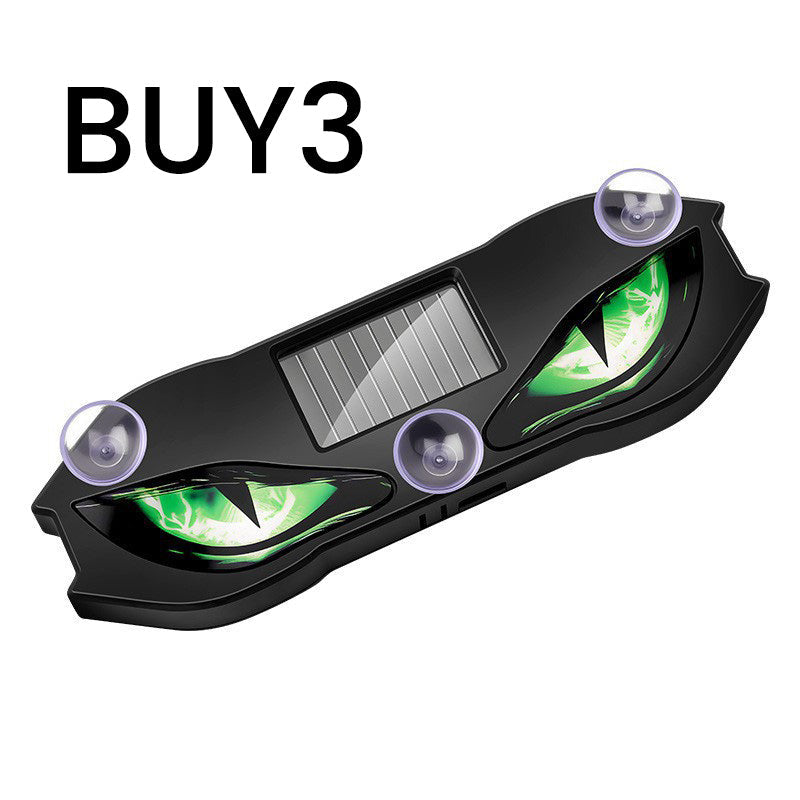 🚗🔆 LED-waarschuwingslamp op zonne-energie voor de auto