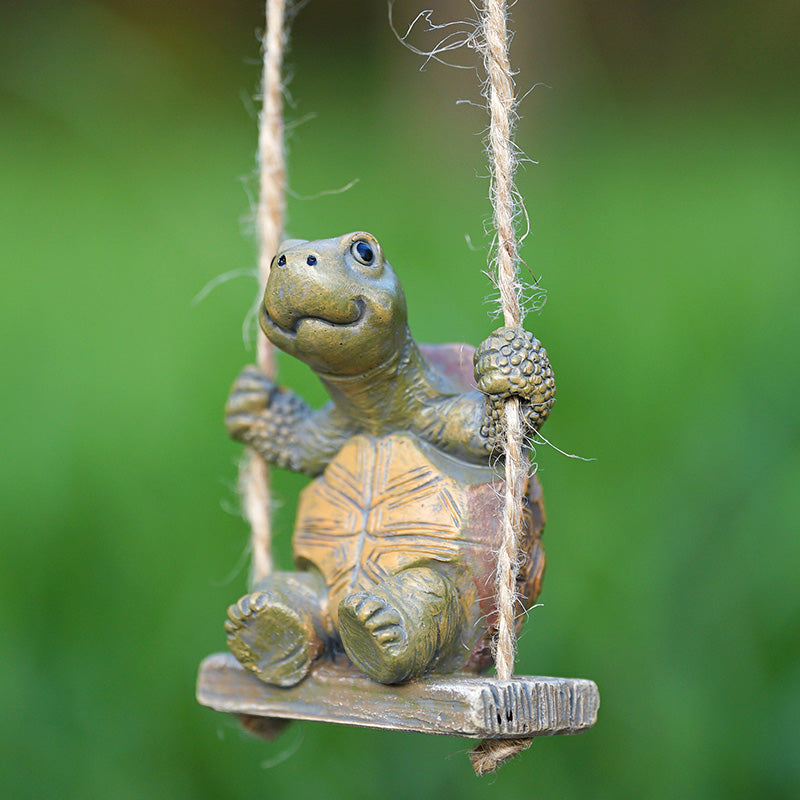 🐸 Schommelende Kikker Tuindecoratie – Speels & Uniek