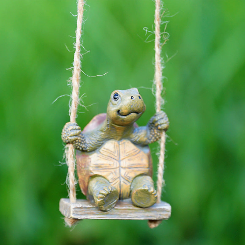 🐸 Schommelende Kikker Tuindecoratie – Speels & Uniek