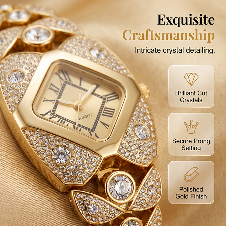 ⌚ Elegant quartz-armbandhorloge voor dames ✨