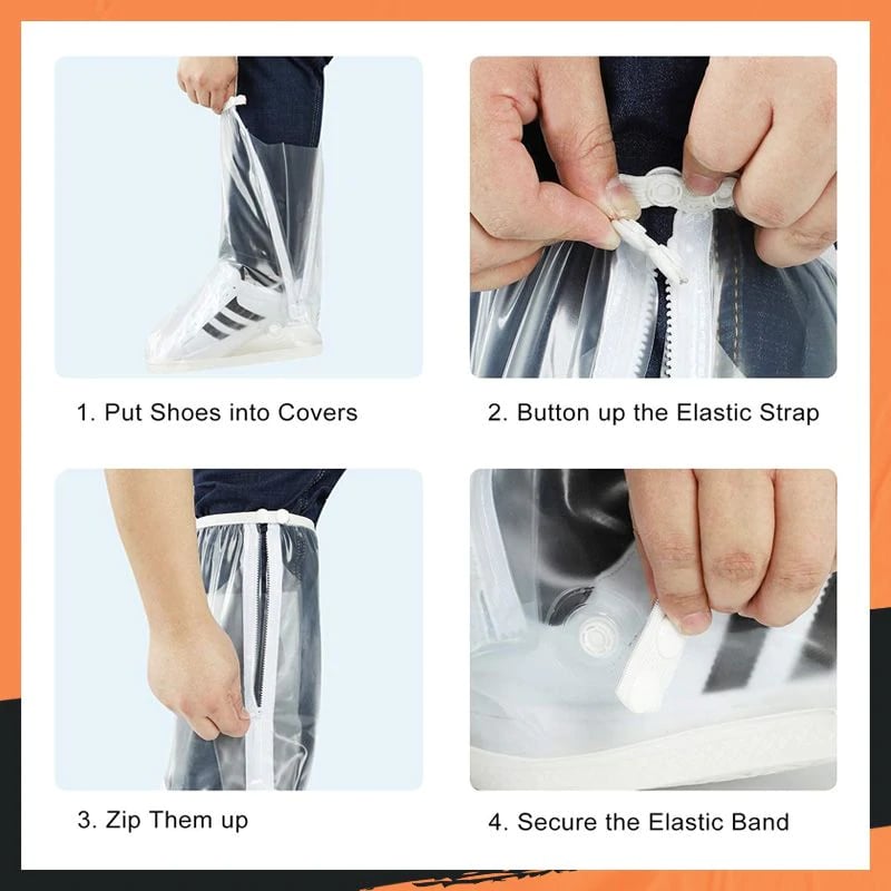 🥾 Waterdichte Laarshoezen – Houd Schoenen Schoon & Droog 💧✨